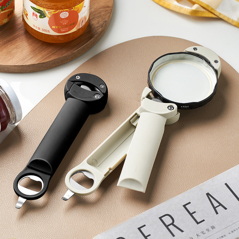 Stainless Steel Screw Cap Bottle Opener Glass Can Opener