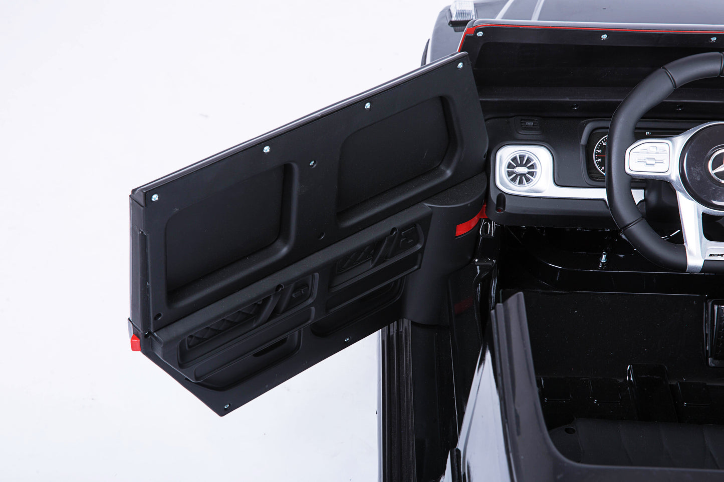 Mercedes Benz G63 Electric Vehicle with Remote Control 12V Music, Horn, Spring Suspension