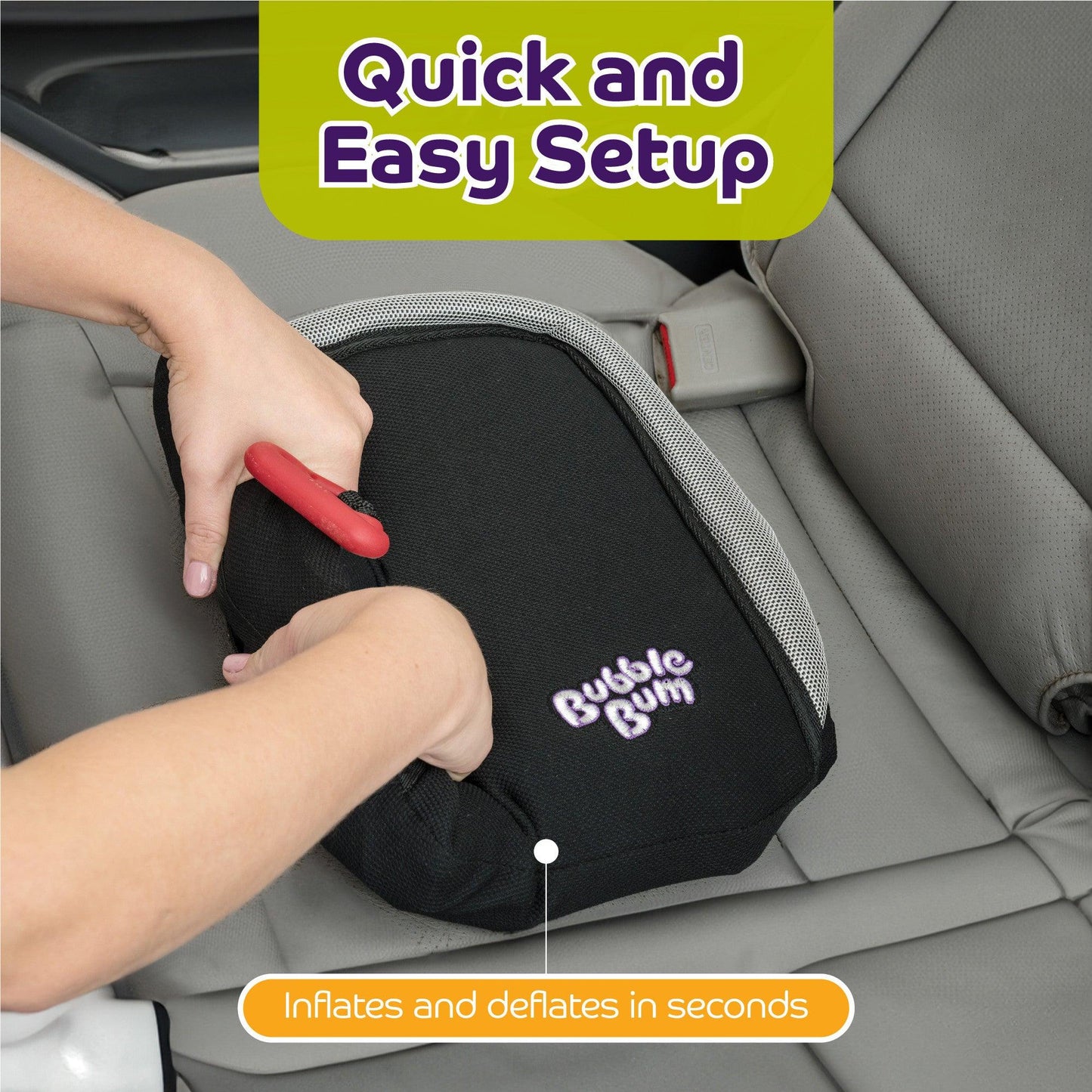 Inflatable Car Booster Seat - Travel Booster Seat