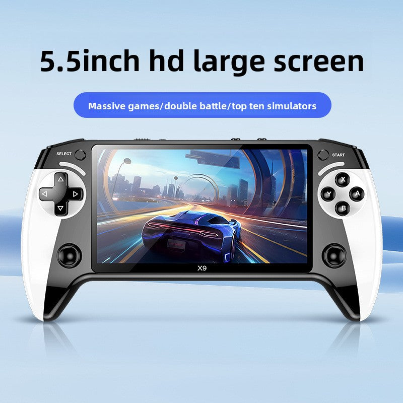 X9 Handheld Game Console 5.5 Inch Retro Arcade Emulators