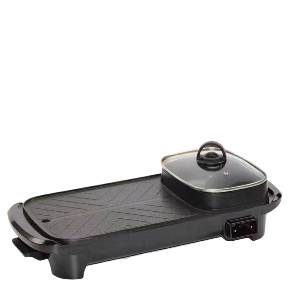 Multifunctional Grilling and Sauteing Combined Cooker