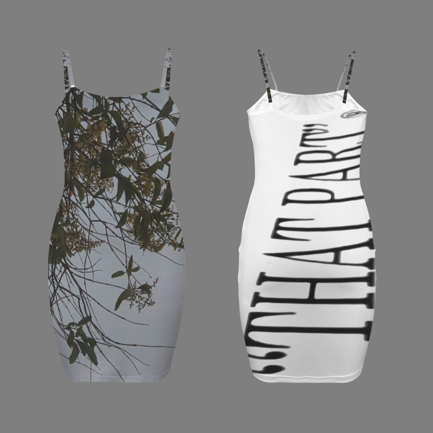 Tree face Bodycon