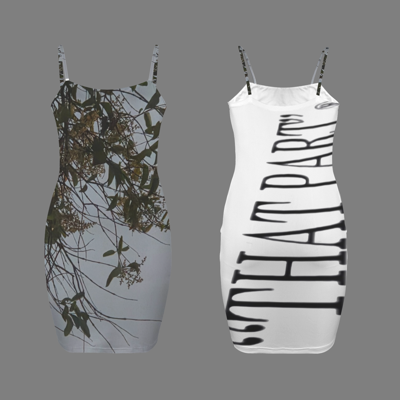 Tree face Bodycon