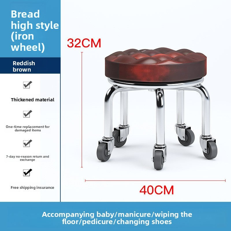 Rolling Round Stool