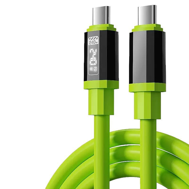 High Power 240W Fast Charging Data Cable for Mobile Devices