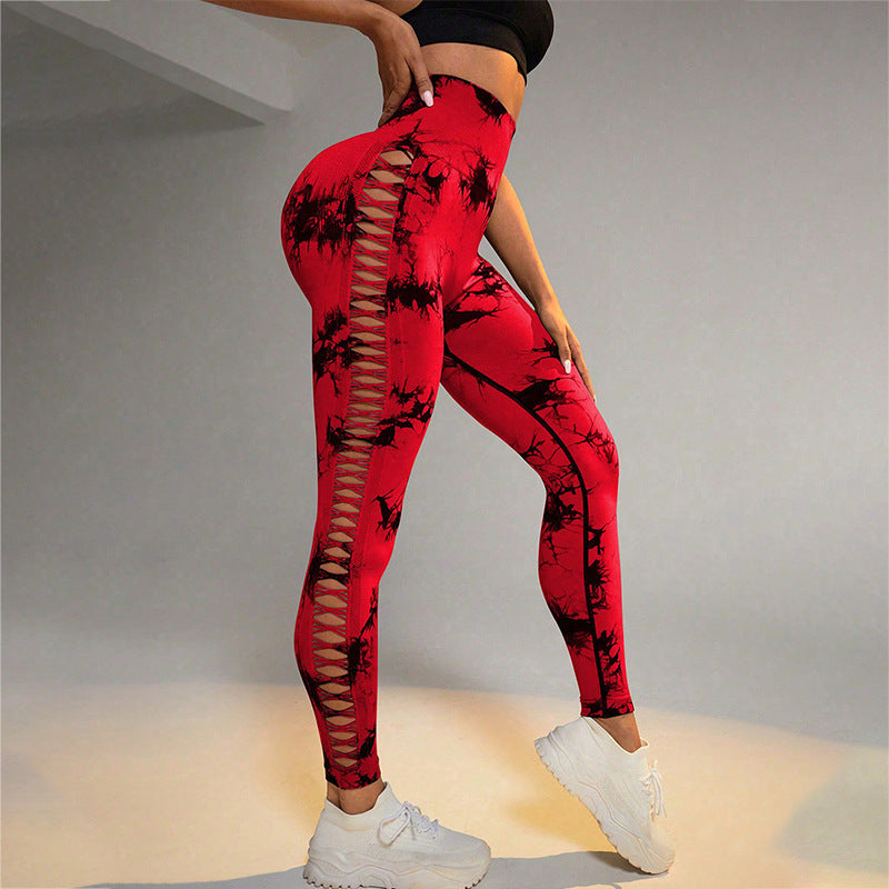 High Waist Yoga Leggings with Butt Lifting Design