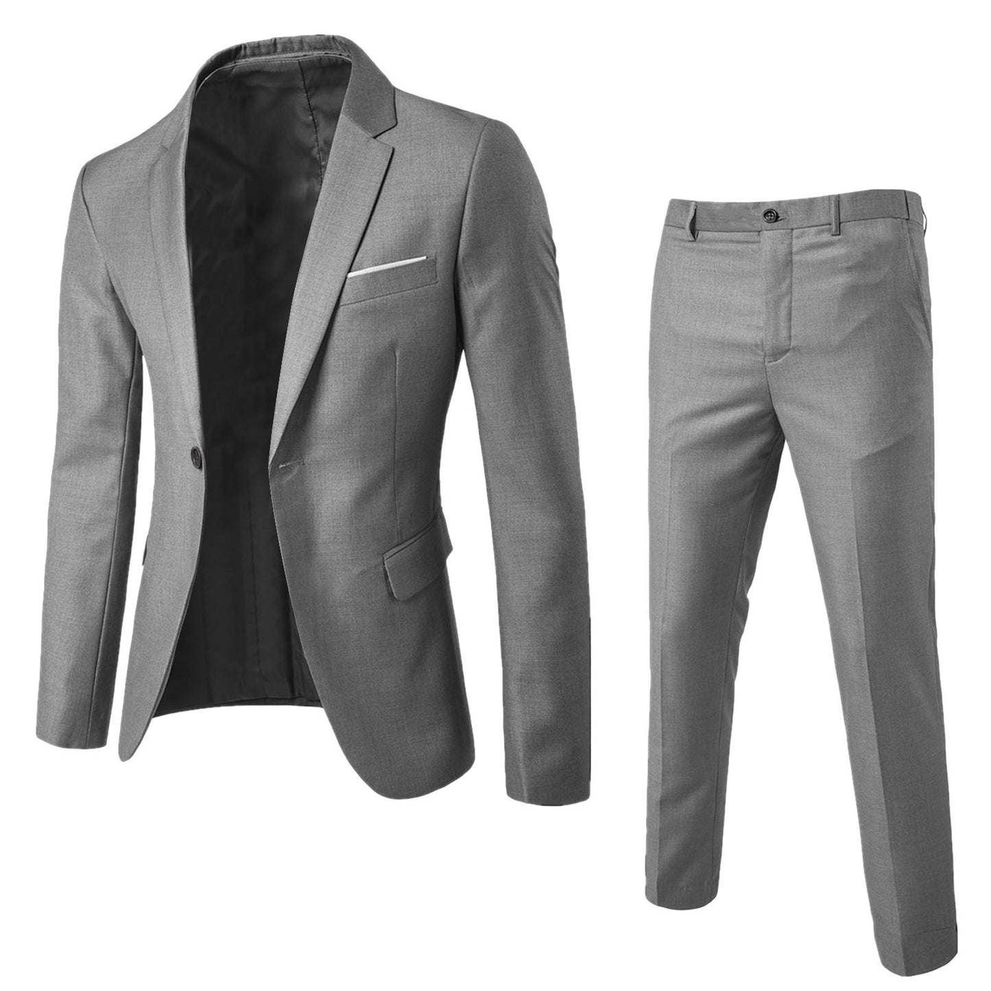 Men's two-piece suit business professional formal suit small suit Korean version
