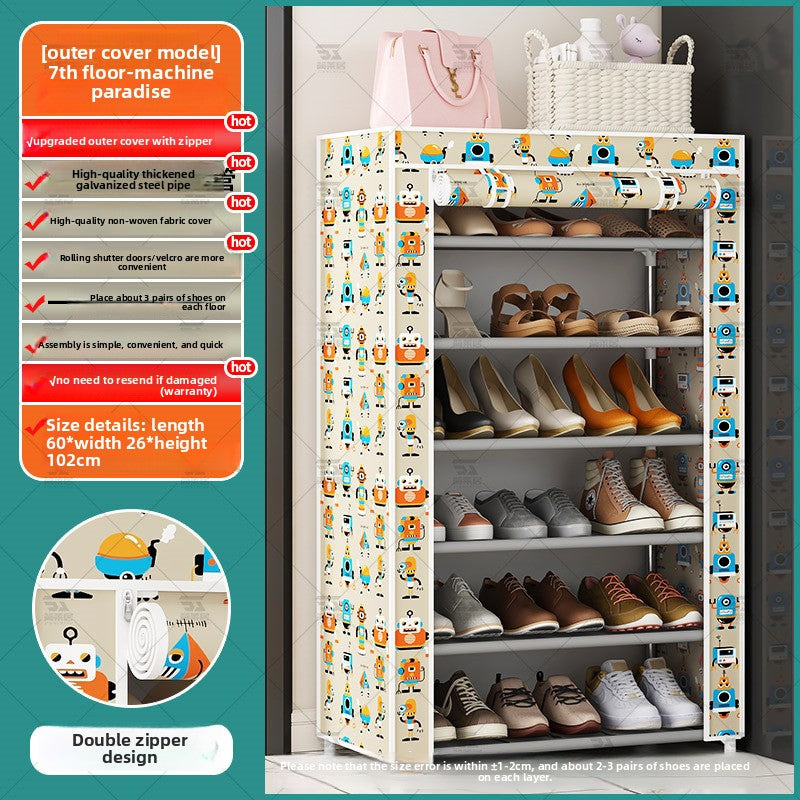 Simple Multi-Tier Shoe Rack