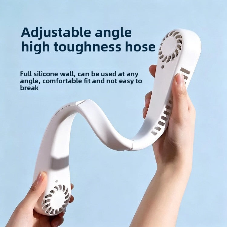 Twisting Neck-mounted fan