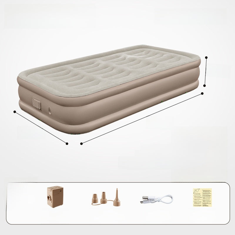Inflatable Air Mattress with Built-in Pump