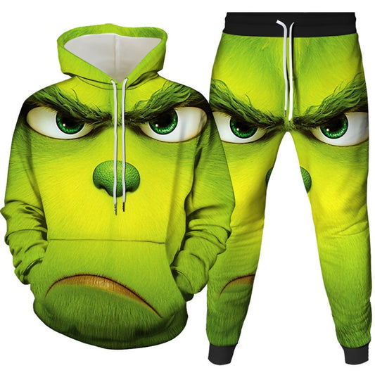 Monster of Greenwich Series 3D Printed Hoodie & Pants Set combo