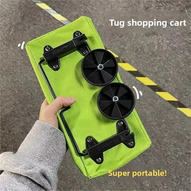 Foldable Carry Cart and backpackable design