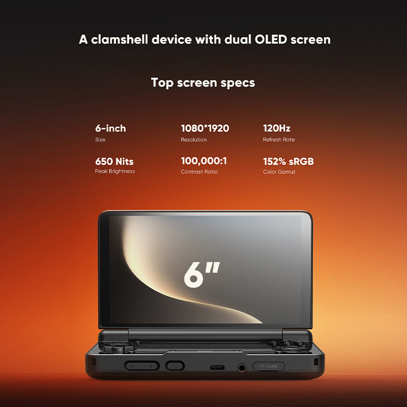 2 Screen Handheld gaming console