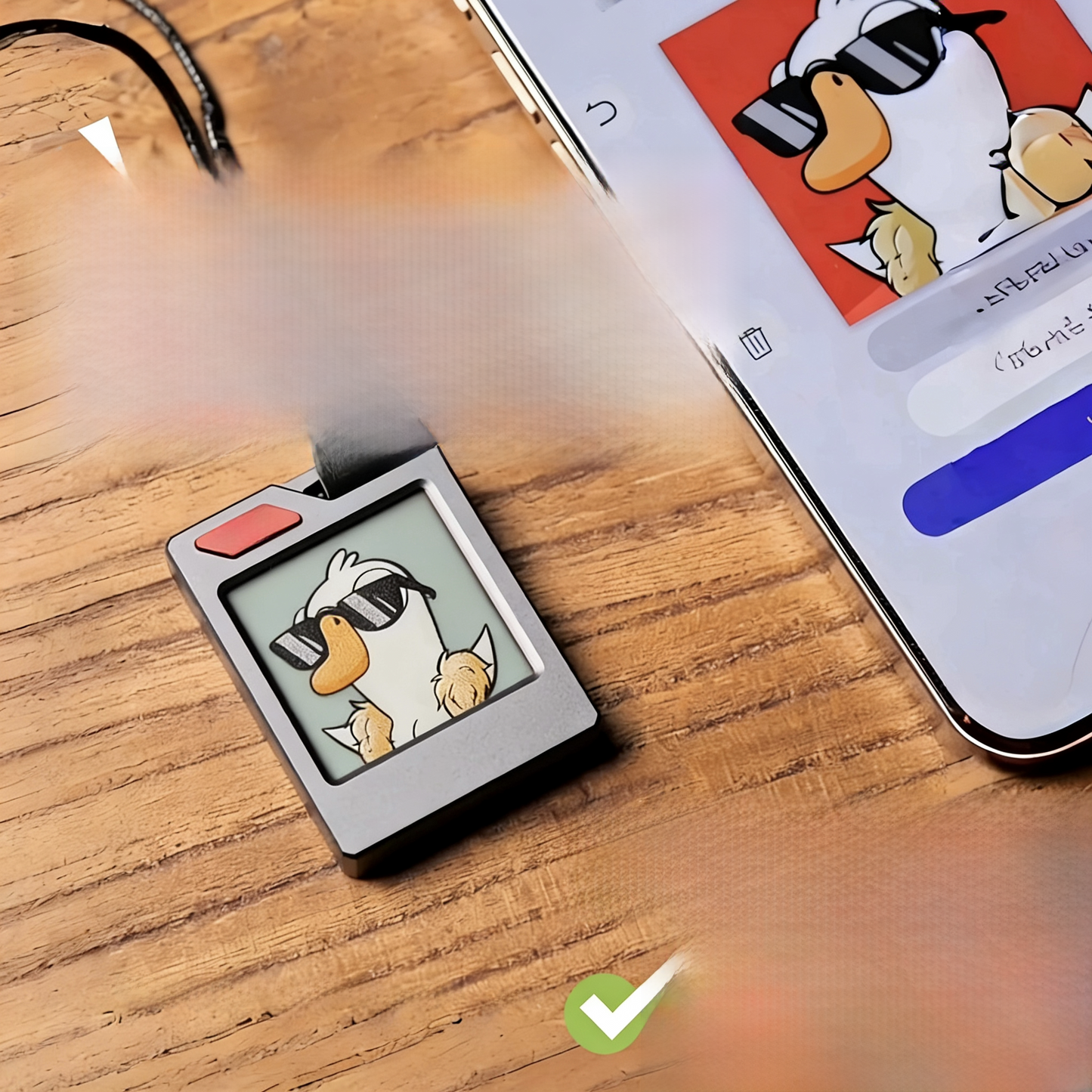 Photo Keychain with Tracking
