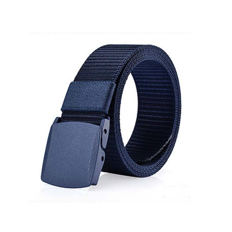 Nylon tactical belt non-metallic, military canvas belt
