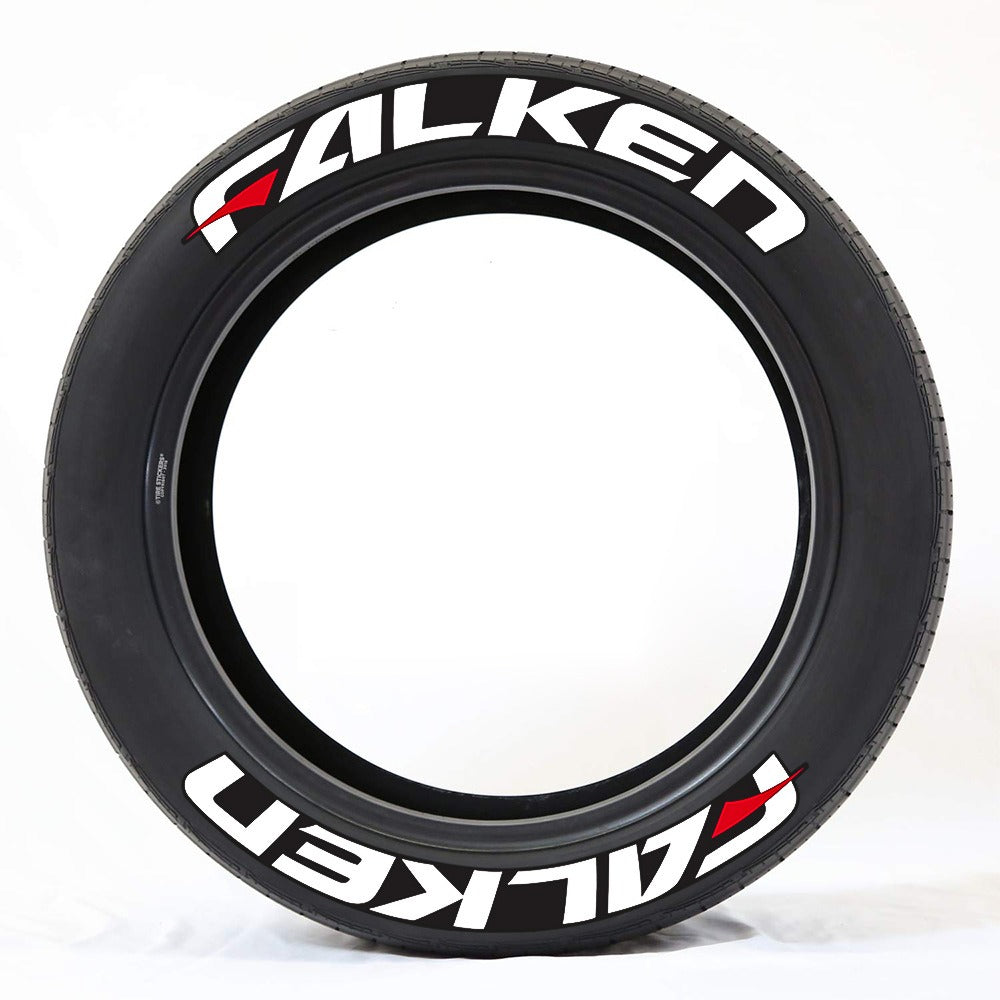 3D Car Tire Stickers, Tire Letter Stickers