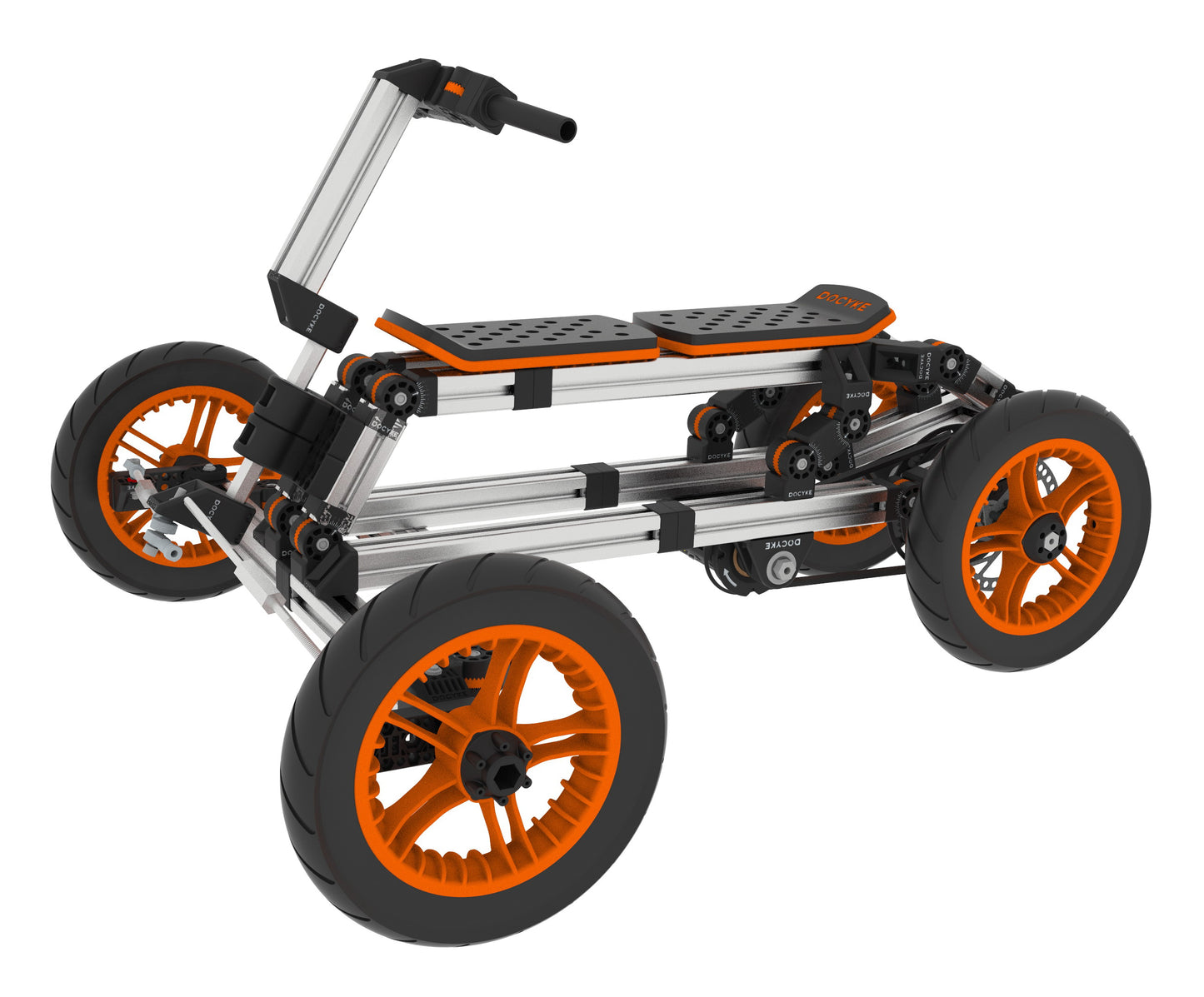 Electric Motor Powered - Build Create Different Model Designs - High-Strength Electric innovation Go- Kart, 20+ kinds of assembly designs