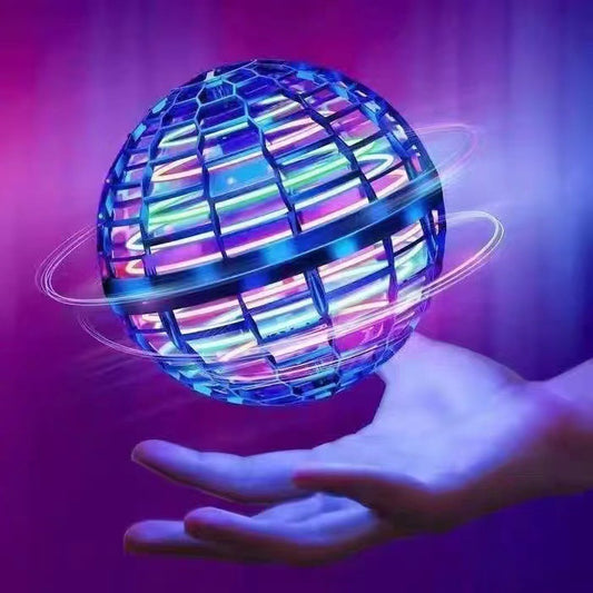 UFO Intelligent Sensing Spinning Ball Magic Flying Ball Floating Ball Glowing Magic Ball