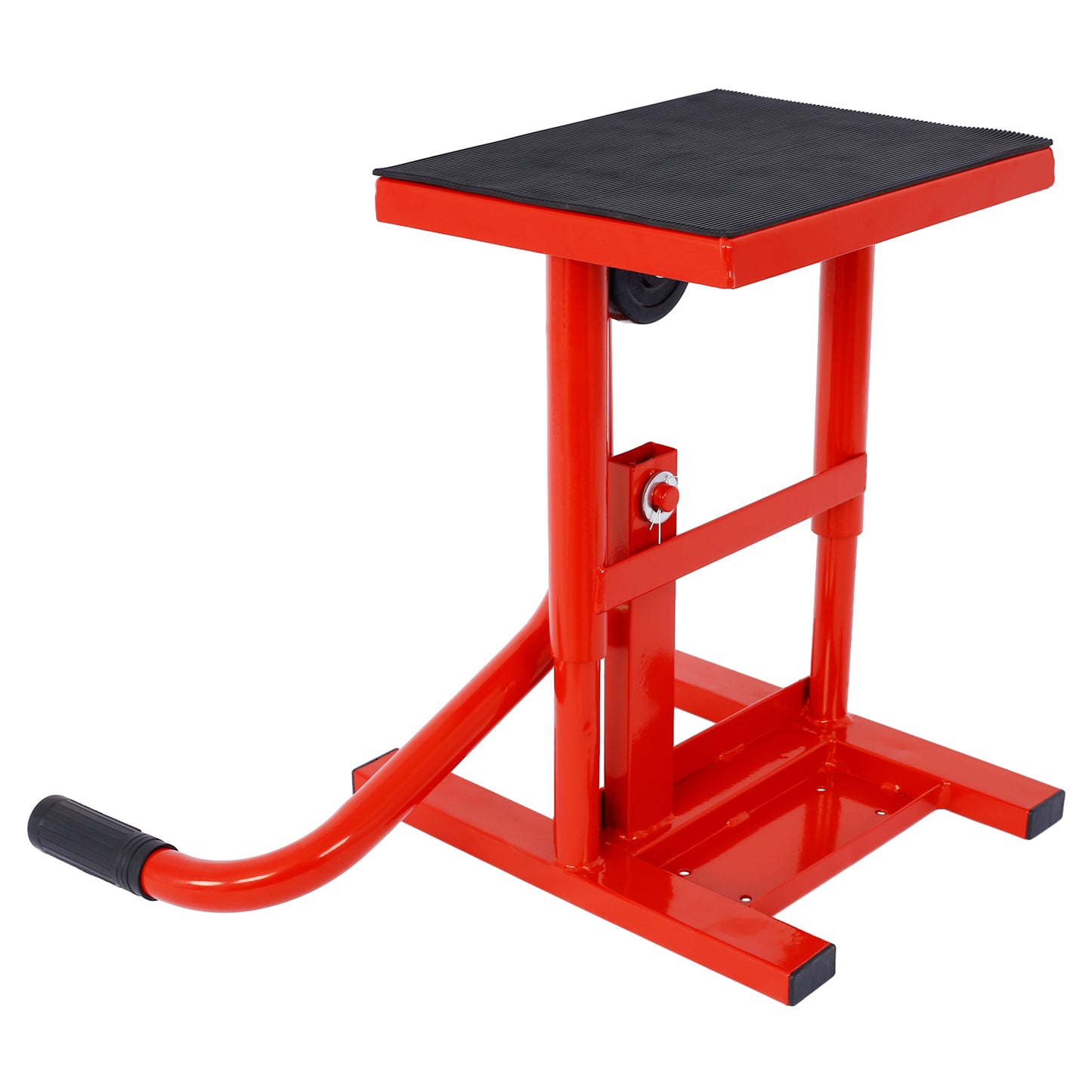 Motorcycle Dirt Bike Stands and Lifts Jack Stand Steel Lift 11"-16.5" Adjustable Height 330 LBS Load Capacity Heavy Duty Steel