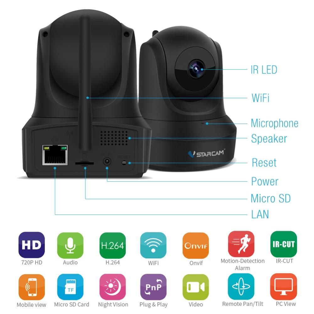 HD Wireless IP Camera CCTV WiFi Home Surveillance Security Camera System with iOS