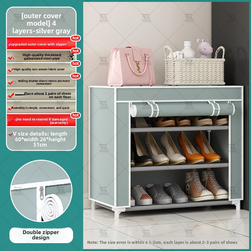 Simple Multi-Tier Shoe Rack