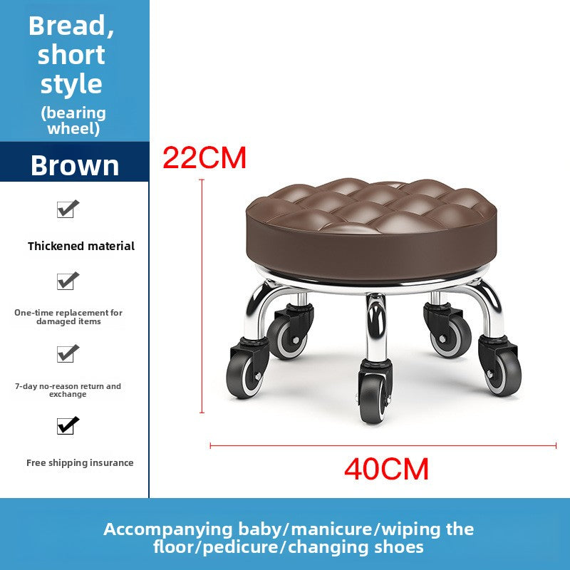 Rolling Round Stool