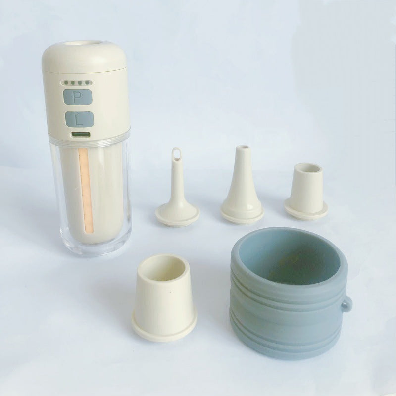 Portable Dual-Purpose Inflatable Pump with LED Light