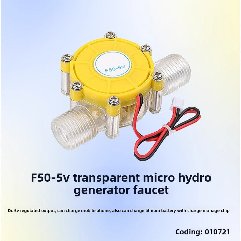 Micro Pipeline DC Hydroelectric Generator