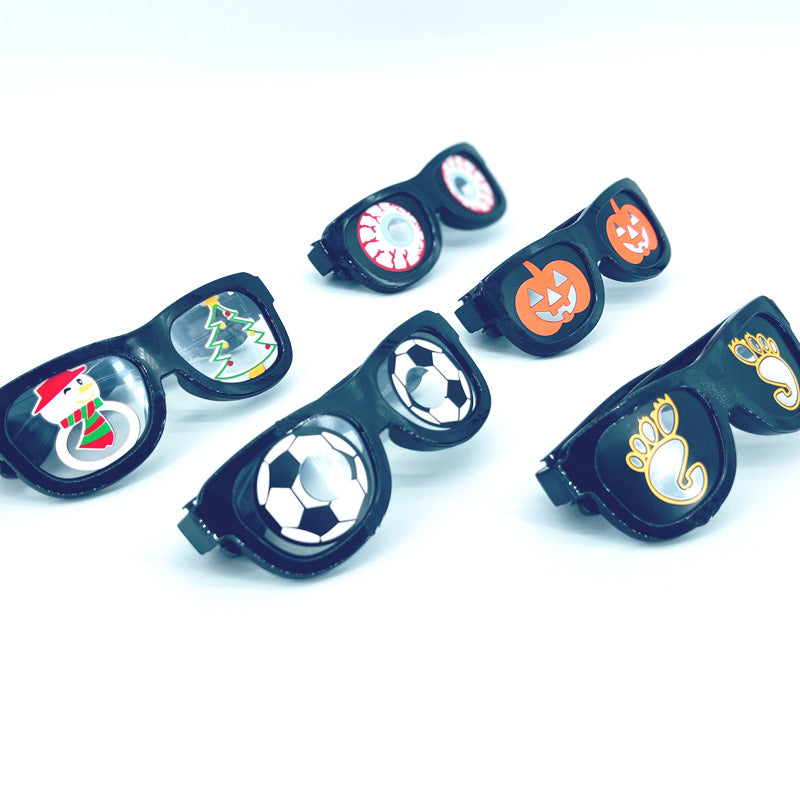 Light Emitting Glasses LED Light Emitting Glasses Rechargeable USB Cold Lens EI Glasses Festival Party Glasses Props