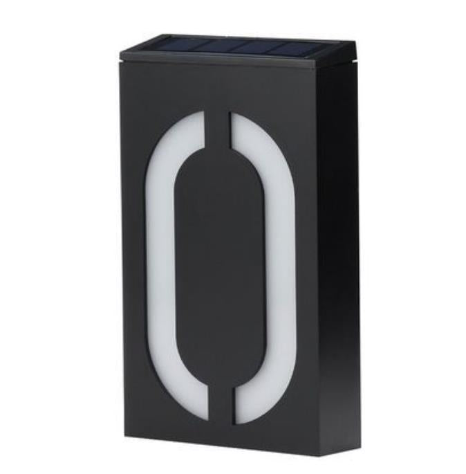 Solar Powered Lighted House Numbers for Address Sign formation