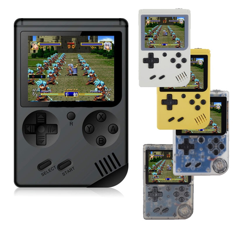 Retro Mini Portable Handheld Game Console Players 3.0 Inch 168 Built In Classic-FC Games Handheld Game player