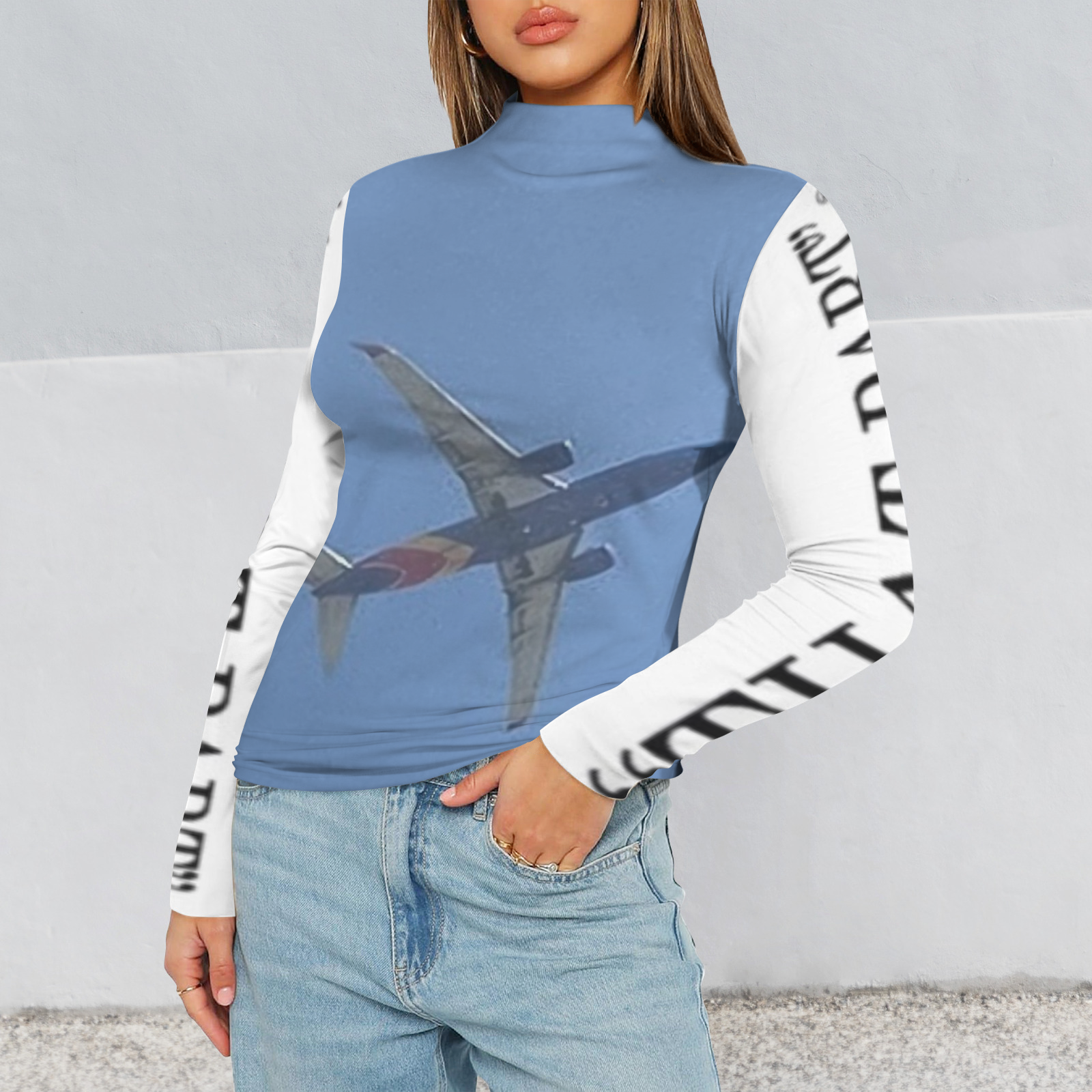 Airplane full frnt bck