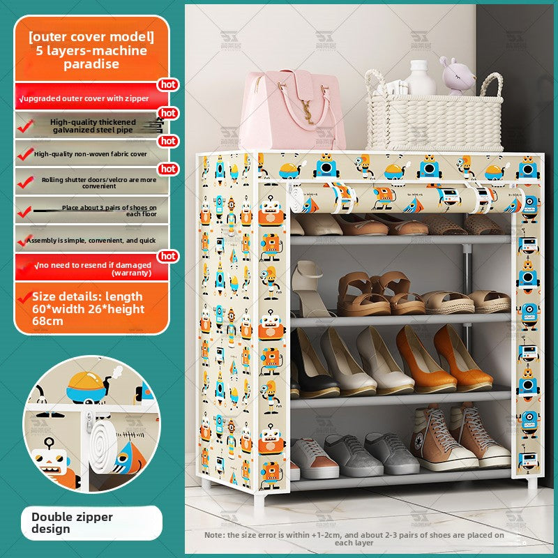 Simple Multi-Tier Shoe Rack