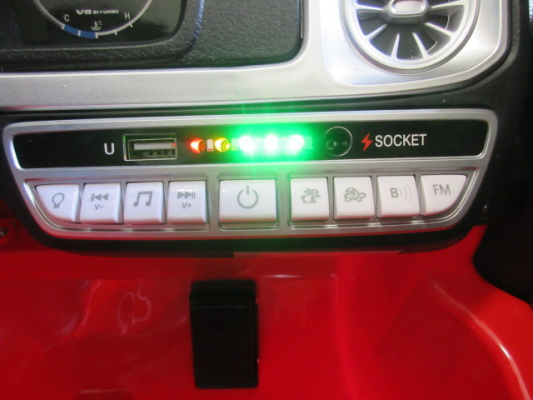 Mercedes Benz G63 Electric Vehicle with Remote Control, 12V Spring Suspension