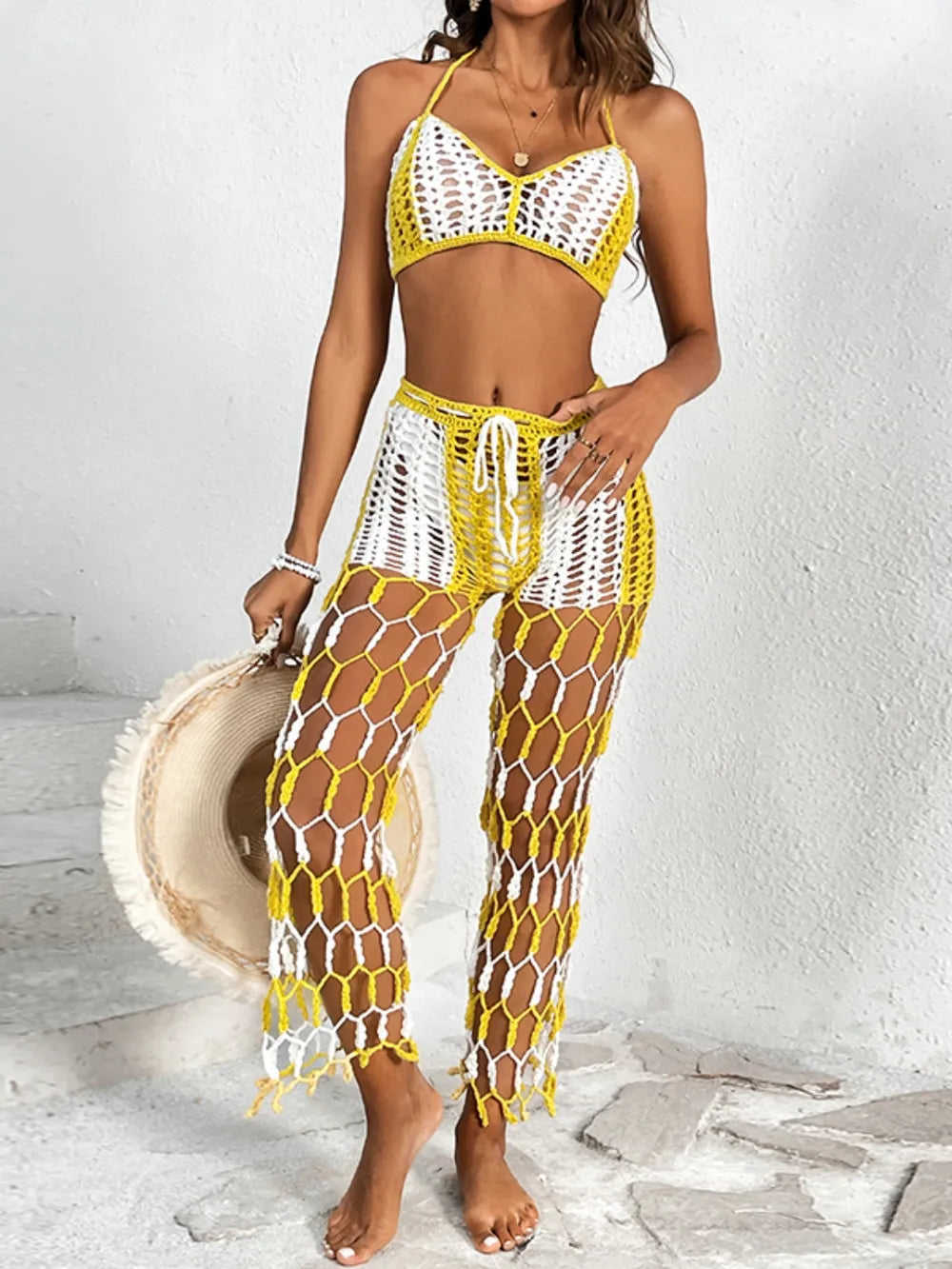 Beach top & pants set