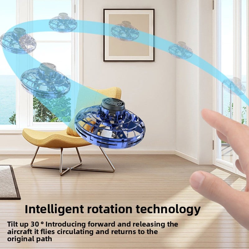 Intelligent Throw it Fly Back Spinner