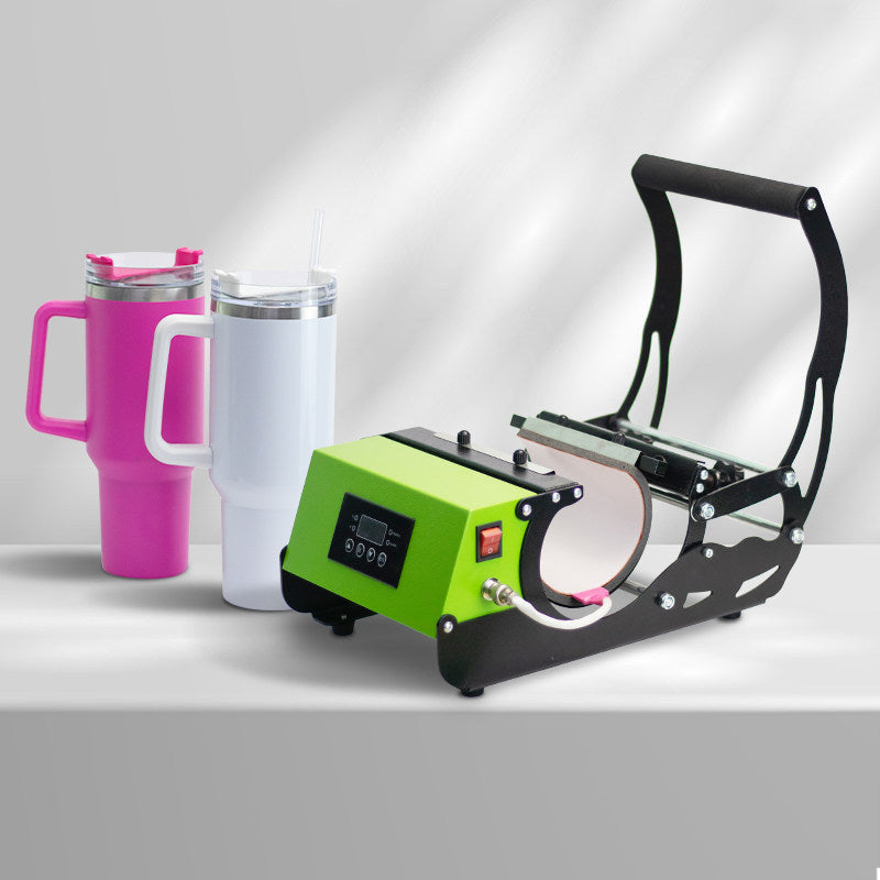 Mug Heat Press Transfer Machine Accommodates 40oz mugs