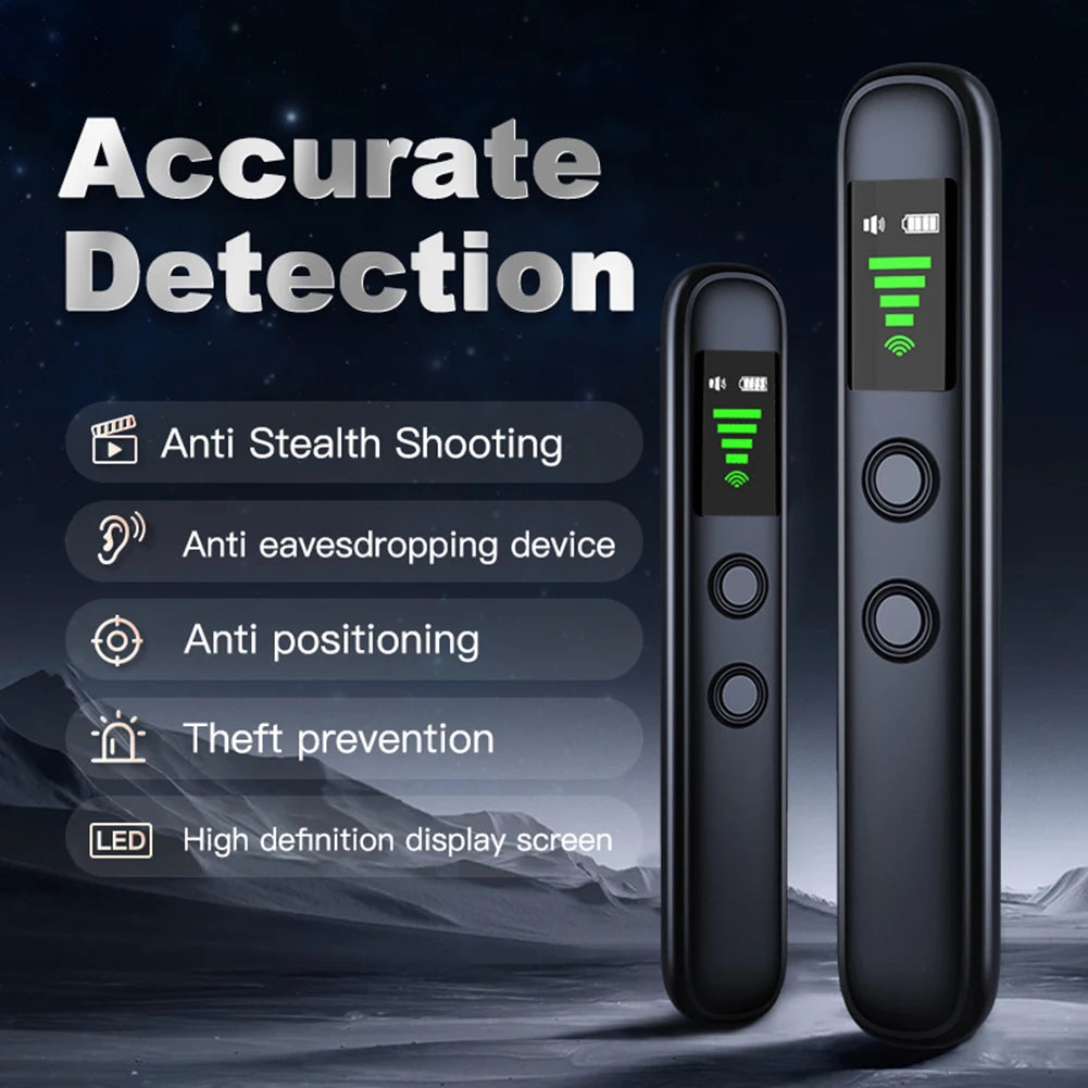 GPS Tracker Detector Multifunctional Infrared Anti-Positioning Anti-Eavesdropping Tracking Scanning Camera Detector for Car