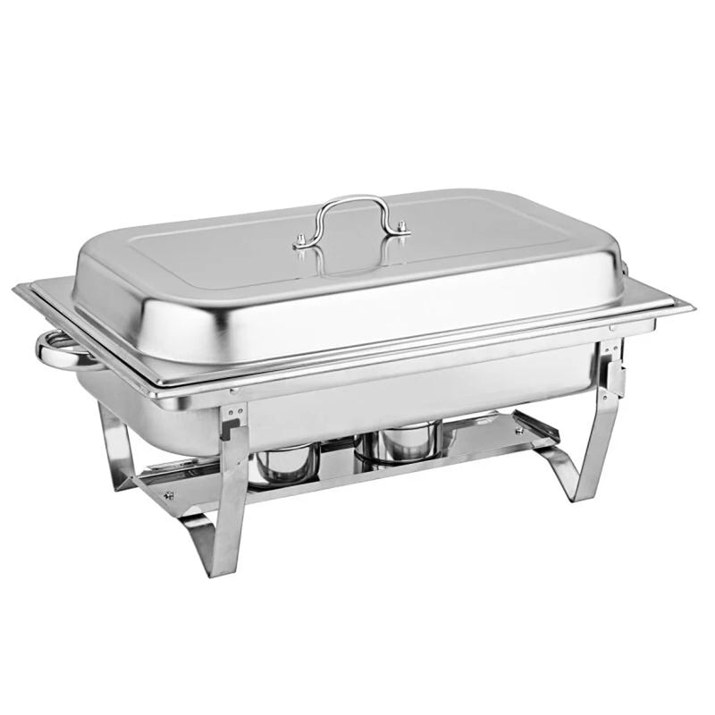 3L Stainless Steel Silver Catering Warmer Set For Buffet Catering