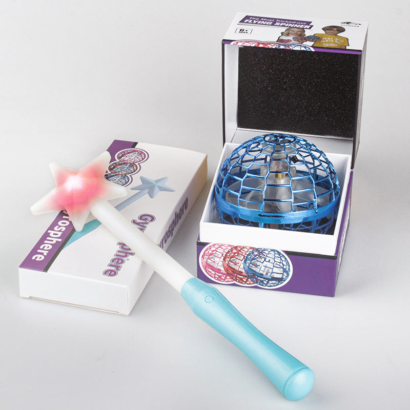 UFO Intelligent Sensing Spinning Ball Magic Flying Ball Floating Ball Glowing Magic Ball