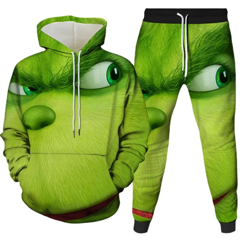 Monster of Greenwich Series 3D Printed Hoodie & Pants Set combo