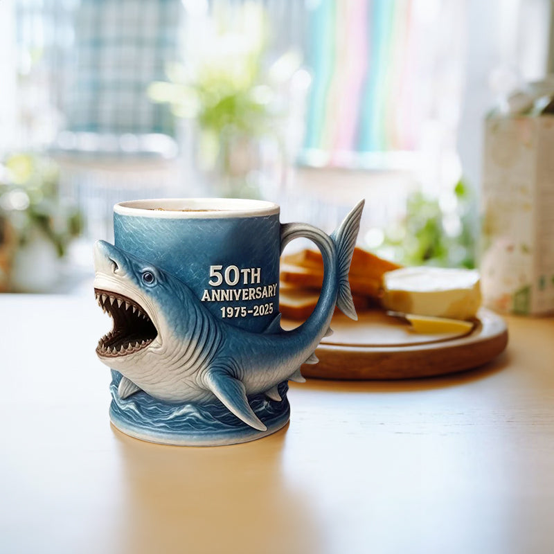3D Shark Mug