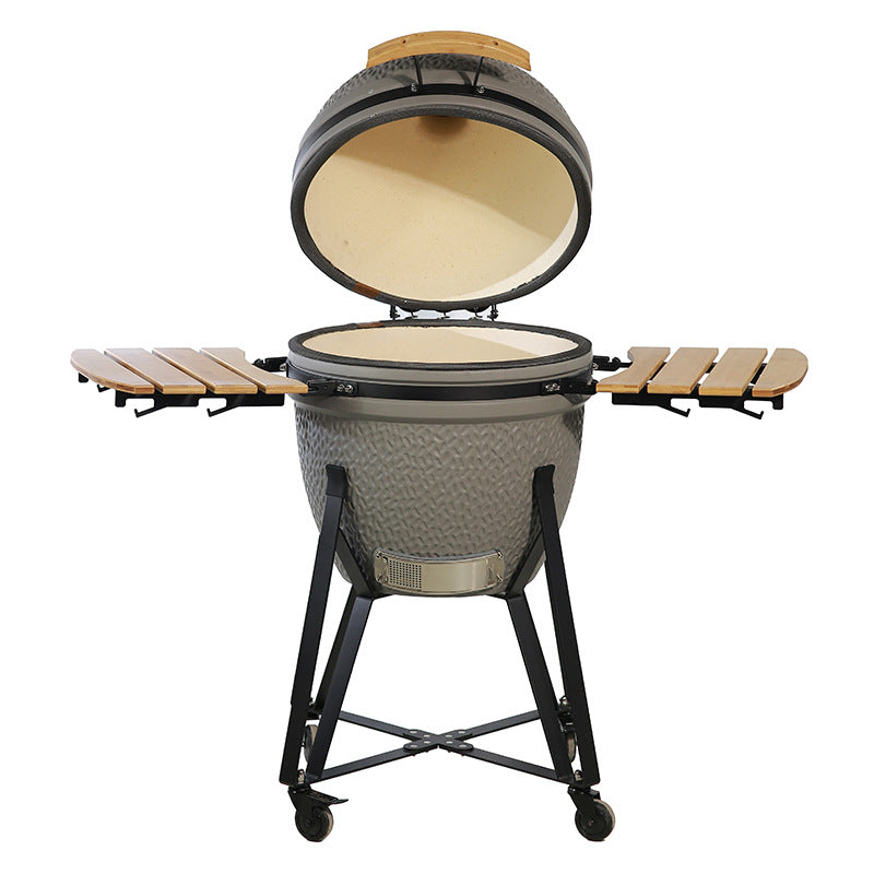 Large Ceramic Kamado BBQ Grill Oven