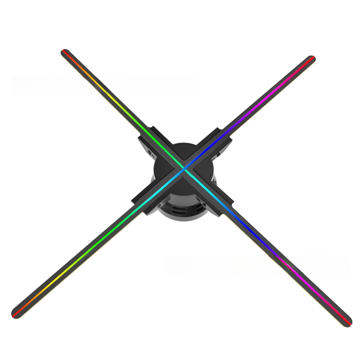 3D Holographic Fan Projector with Smart Control