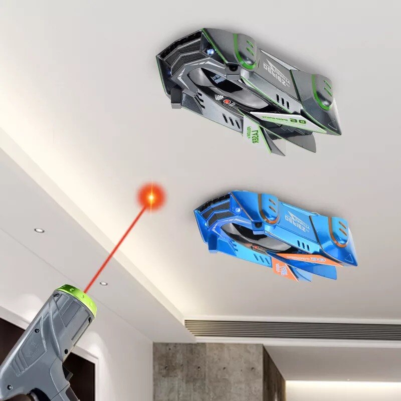 Laser Control Wall Ceiling Glass Climbing Car
