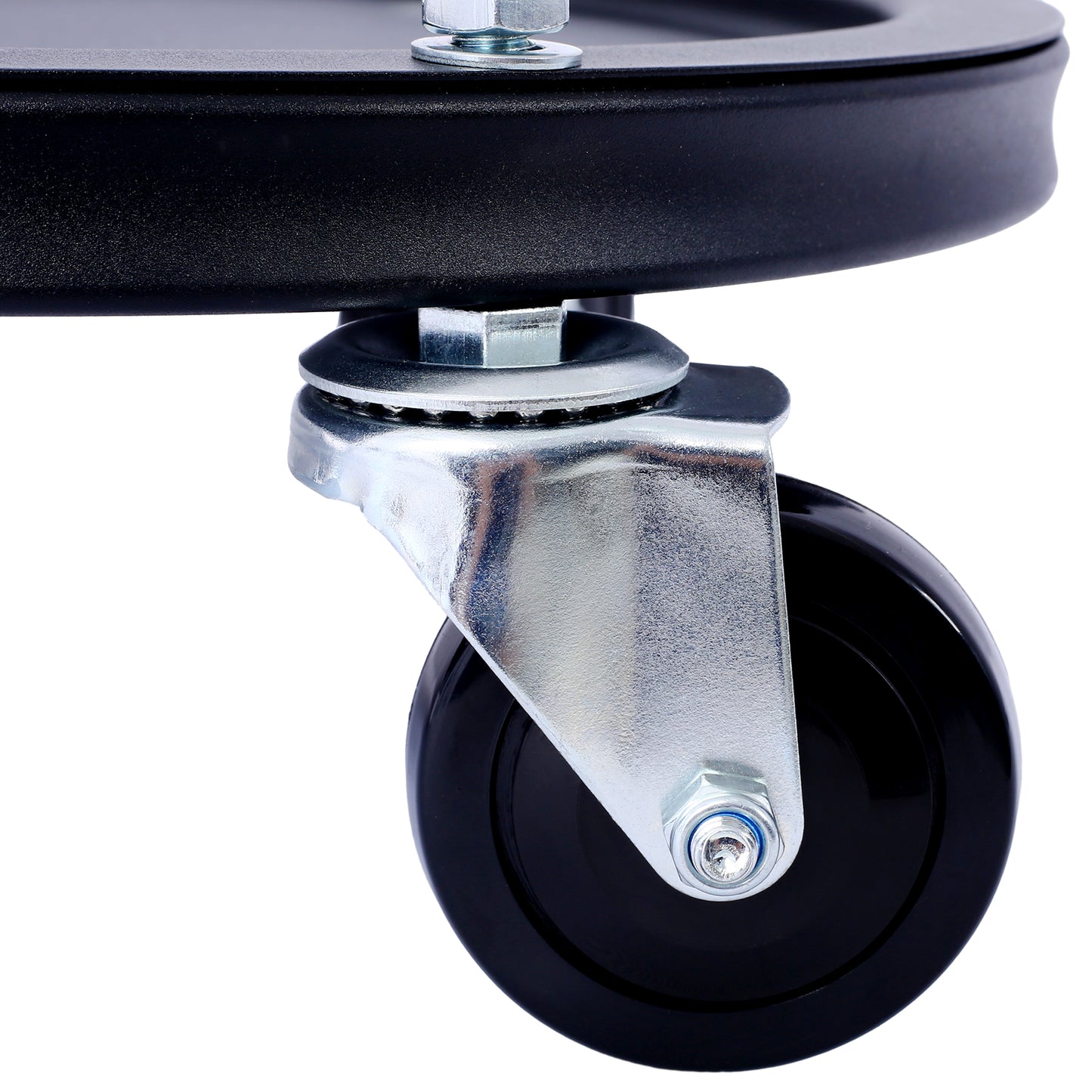 Rolling Multifunctional Cart, 15'1/2 "x 8'3/4" x 18'1/2 "- Black