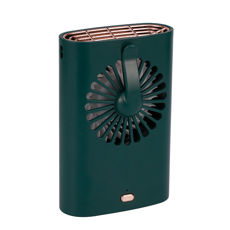 Mini Fan Desktop Office Three-Speed USB Charging Portable Handheld Hanging Neck Silent Fan