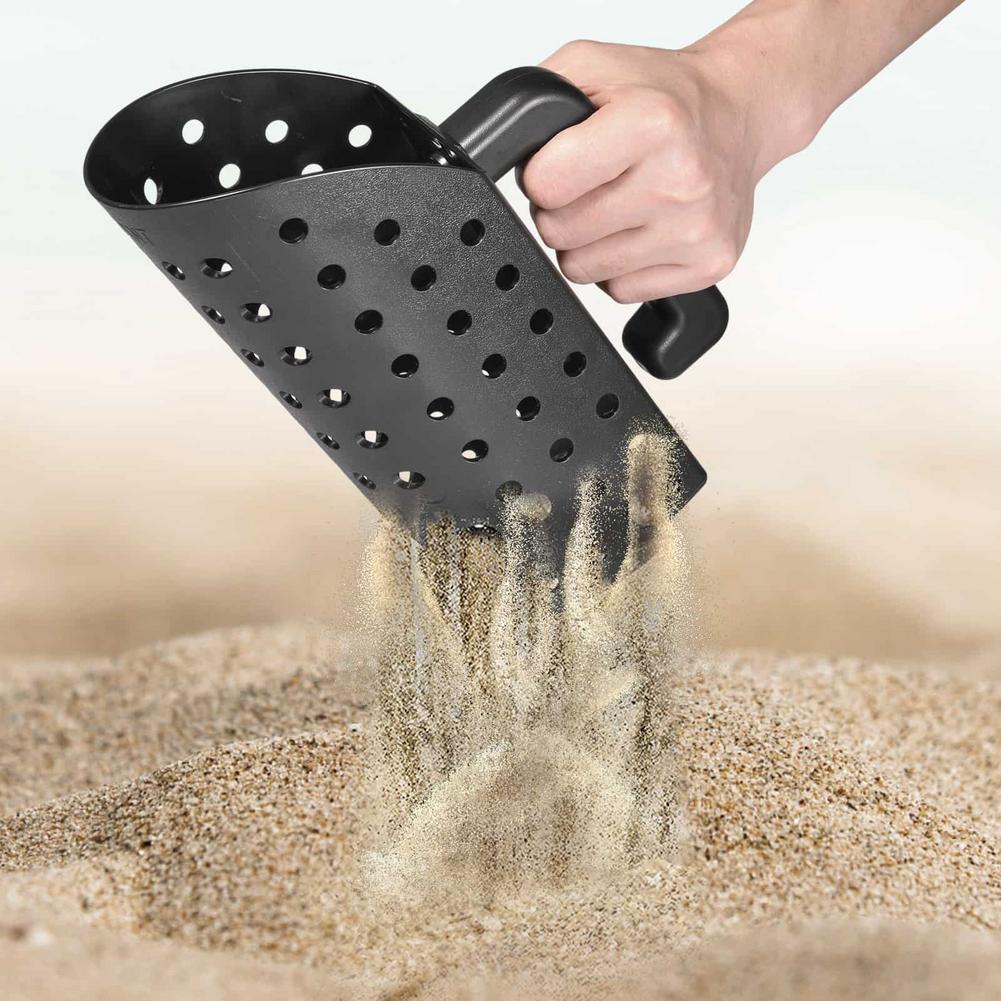 Sand Scoop hourglass sand bucket filter beach tools