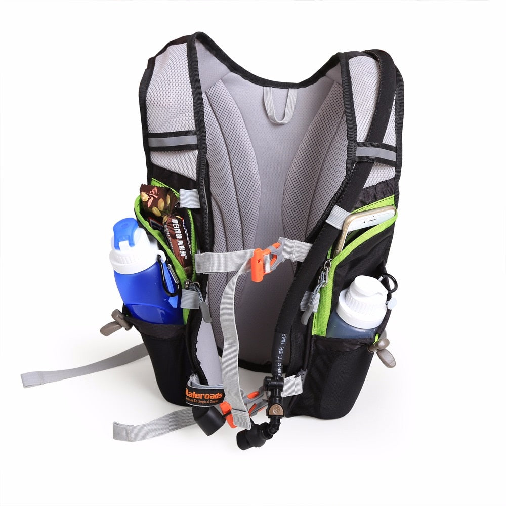 Slim Backpack Cross Country Ultralight Hike Hydration mini Bicycle Backpacks with Water Bag 5L