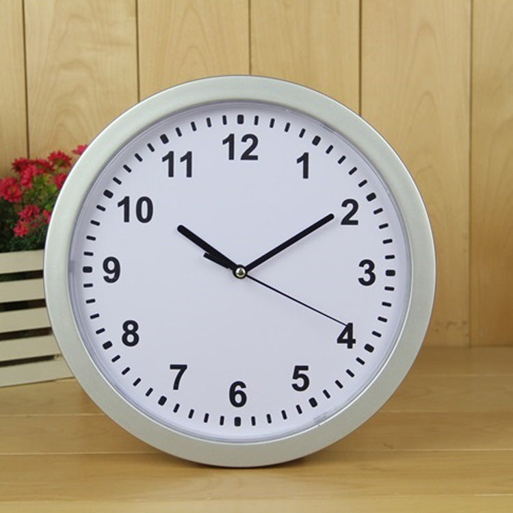 Hidden Safe Wall Clock with LED Display